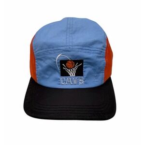 Cleveland Cavaliers First Energy 5 Panel Snapback Hat Cap VTG Style 90s NBA Logo